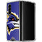 NFL Baltimore Ravens Large Logo Galaxy Z Fold4 5G Clear Case